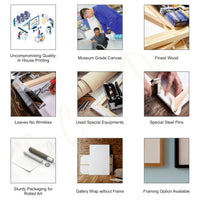 Horse with frame Big Size Wall Art for living room,Bedroom,Drawing room,Hotels