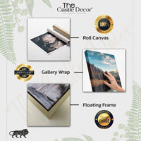 Flower painting with frame Big Size Wall Art for living room,Bedroom,Drawing room,Hotels