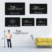 Golden butterfly Canvas painting Big Size Wall Art for living room,Bedroom,Drawing room,Hotels