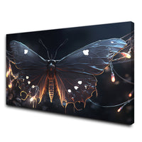 Butterfly Abstract Canvas painting Big Size Wall Art for living room,Bedroom,Drawing room,Hotels