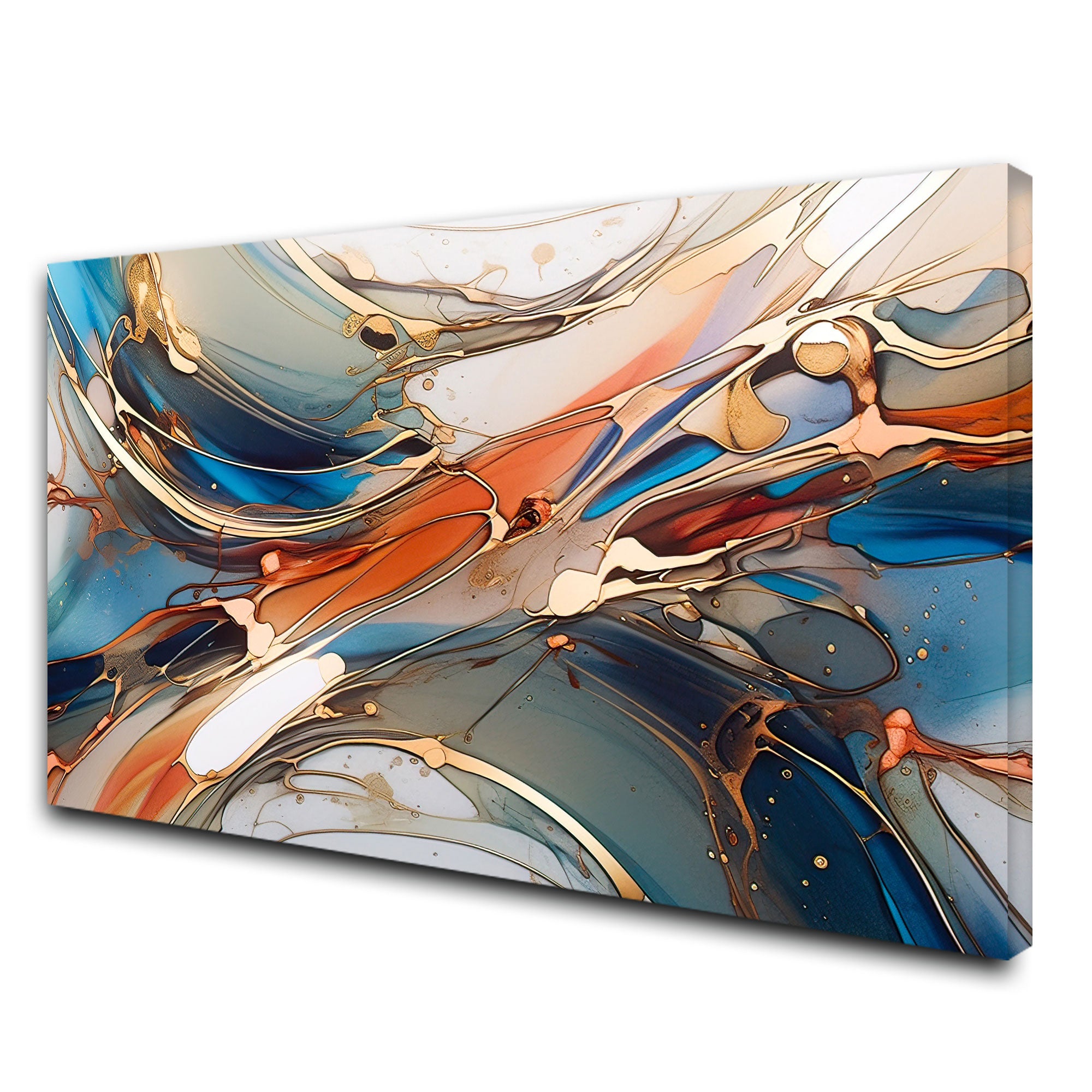 StylishAbstract Canvas painting with frame Big Size Wall Art for living room,Bedroom,Drawing room,Hotels