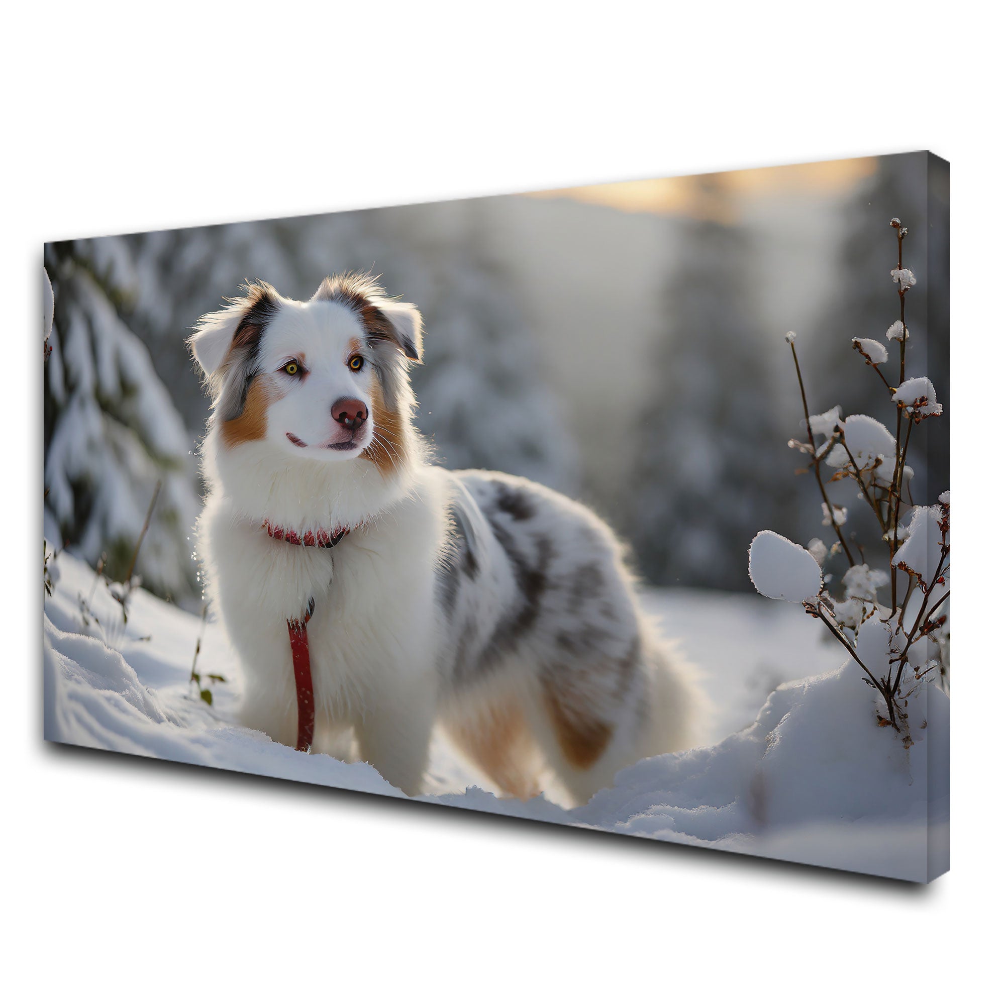 Dog Canvas painting with frame Big Size Wall Art for living room,Bedroom,Drawing room,Hotels