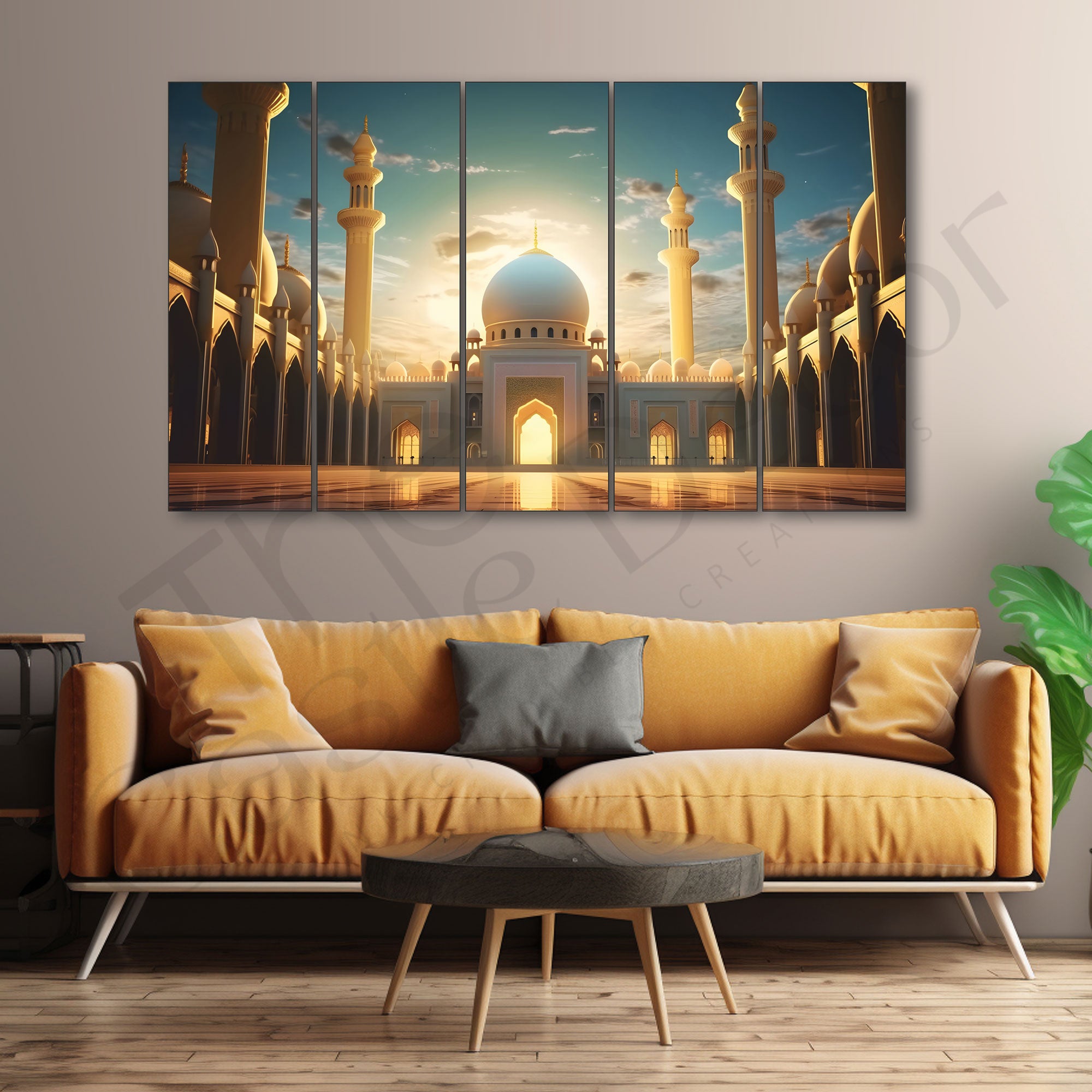 Islamic Painting with frame Big Size Wall Art for living room,Bedroom,Drawing room,Hotels