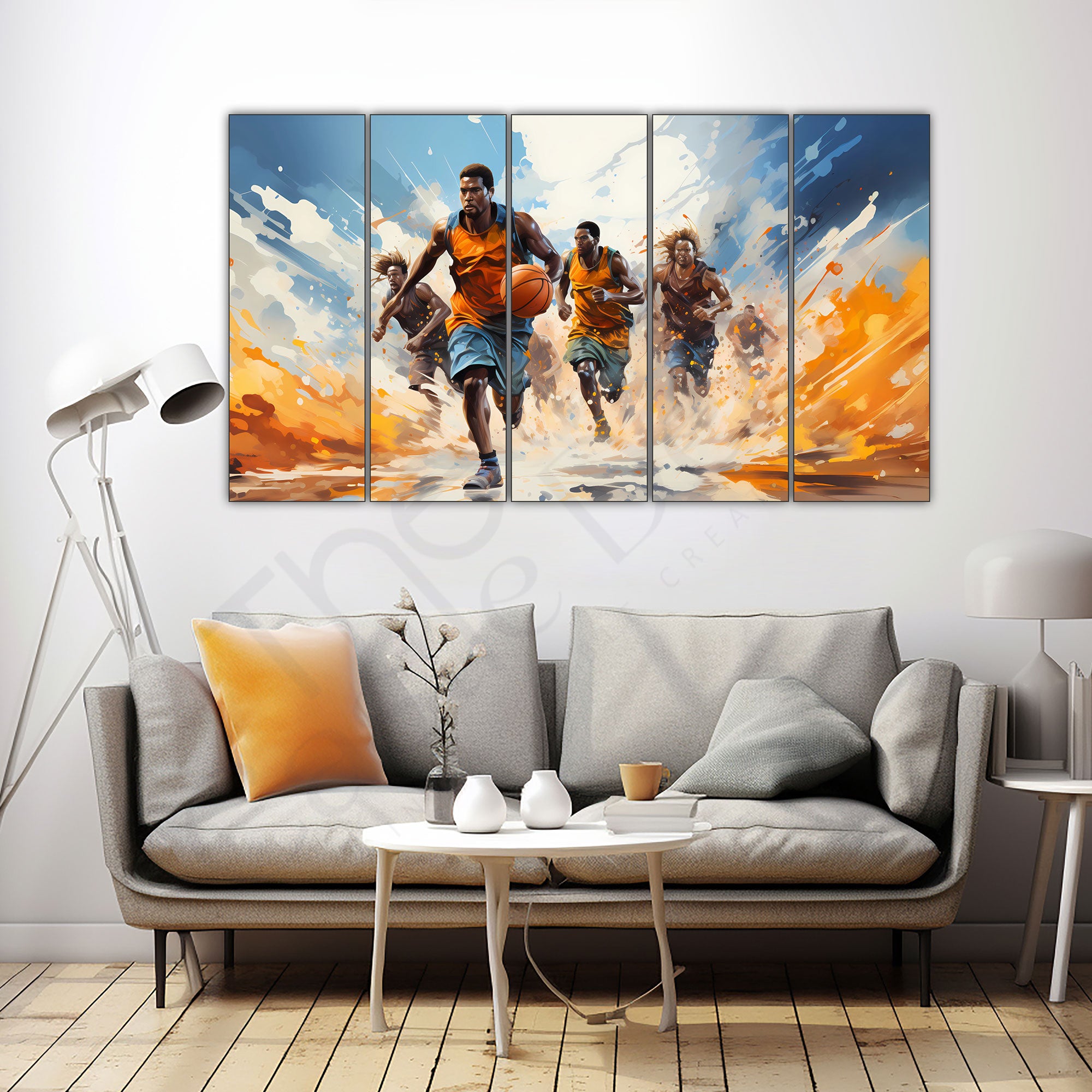 Sports Painting with frame Big Size Wall Art for living room,Bedroom,Drawing room,Hotels