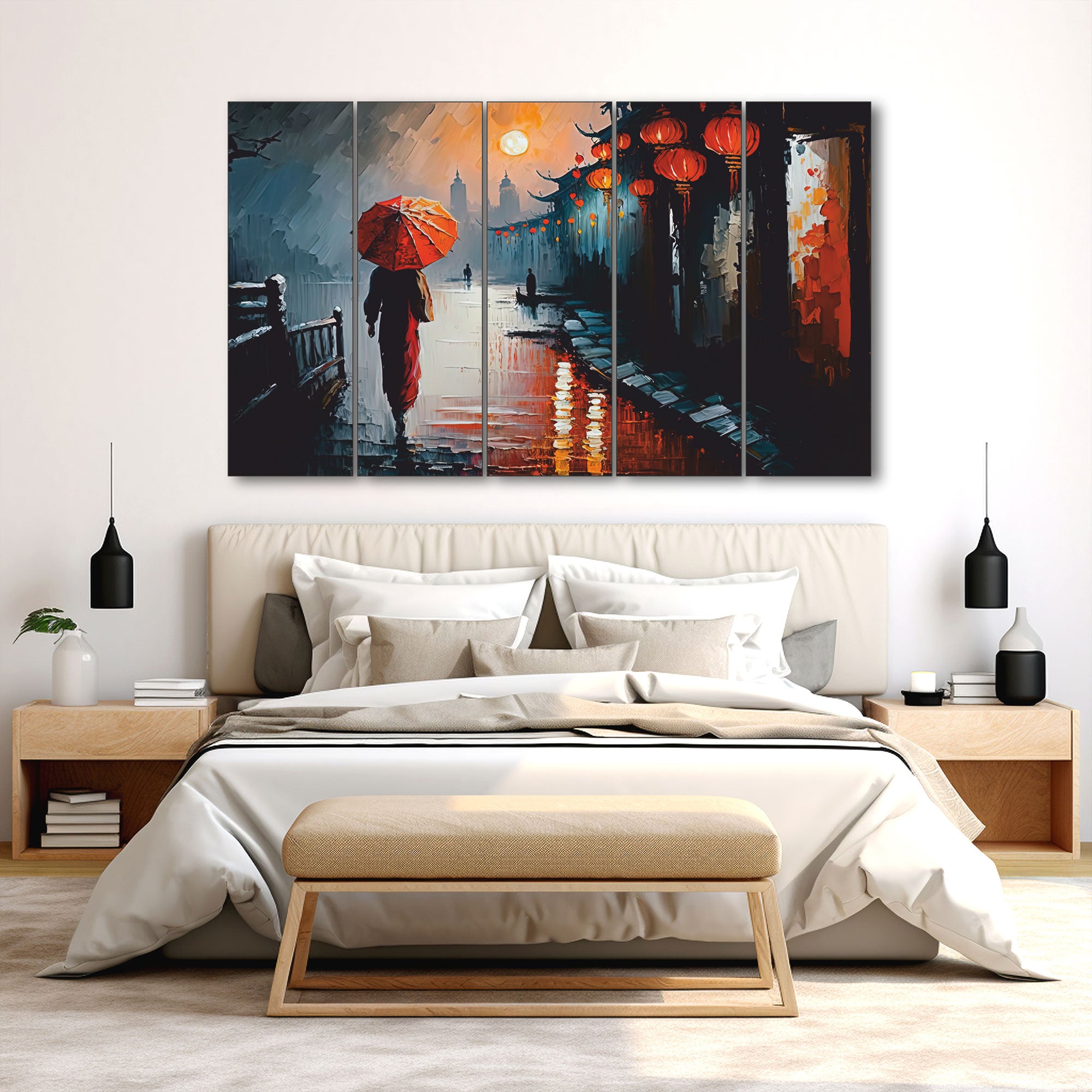 Abstract Art Painting with frame Big Size Wall Art for living room,Bedroom,Drawing room,Hotels