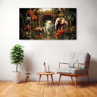 Nature Animal Painting with frame Big Size Wall Art for living room,Bedroom,Drawing room,Hotels