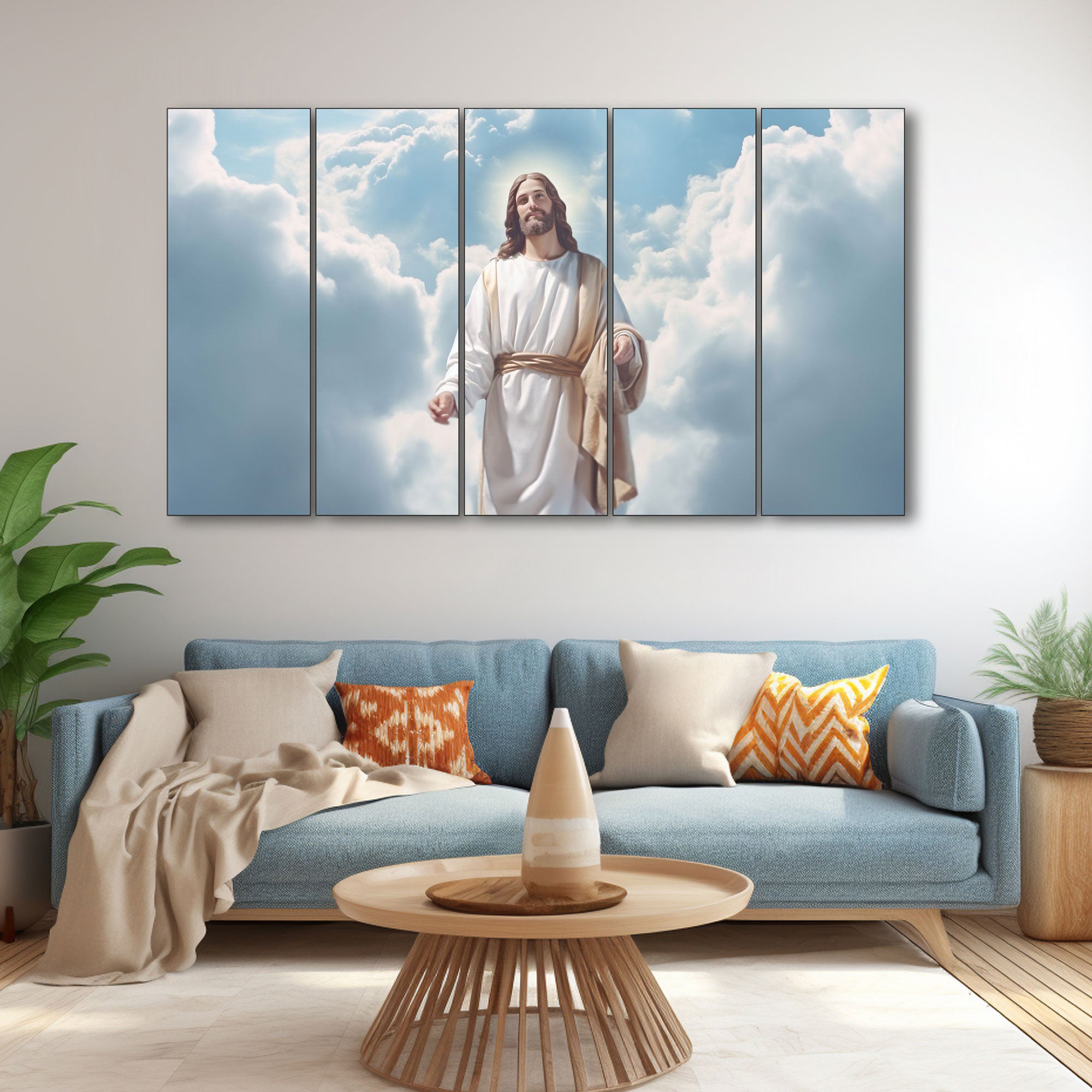 Golden Temple Painting with frame Big Size Wall Art for living room,Bedroom,Drawing room,Hotels