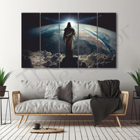 Jesus Christ Blessing Painting Set of 5 for Home Decoration