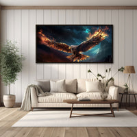 EagleAbstract Canvas painting Big Size Wall Art for living room,Bedroom,Drawing room,Hotels