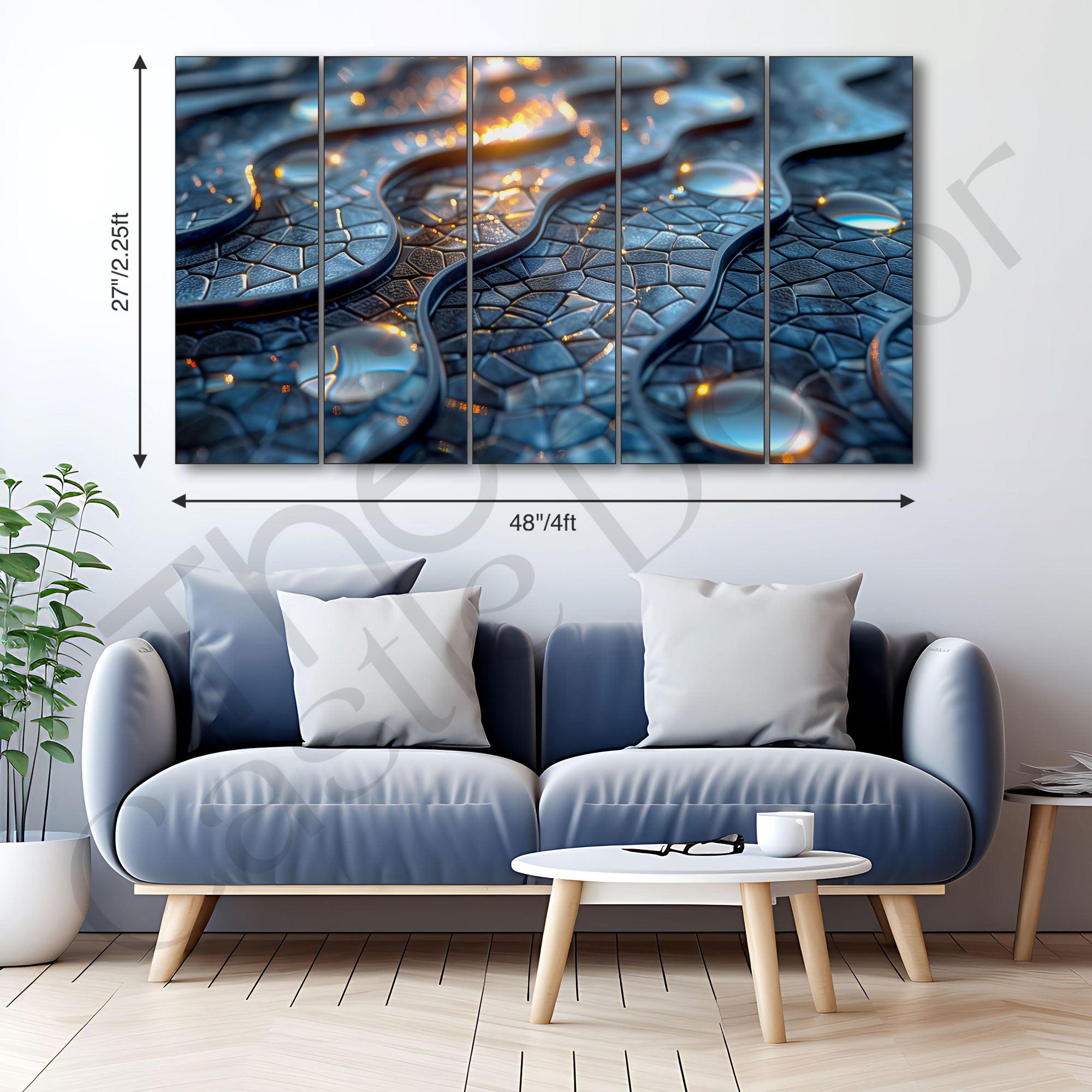 Abstract Painting with frame Big Size Wall Art for living room,Bedroom,Drawing room,Hotels