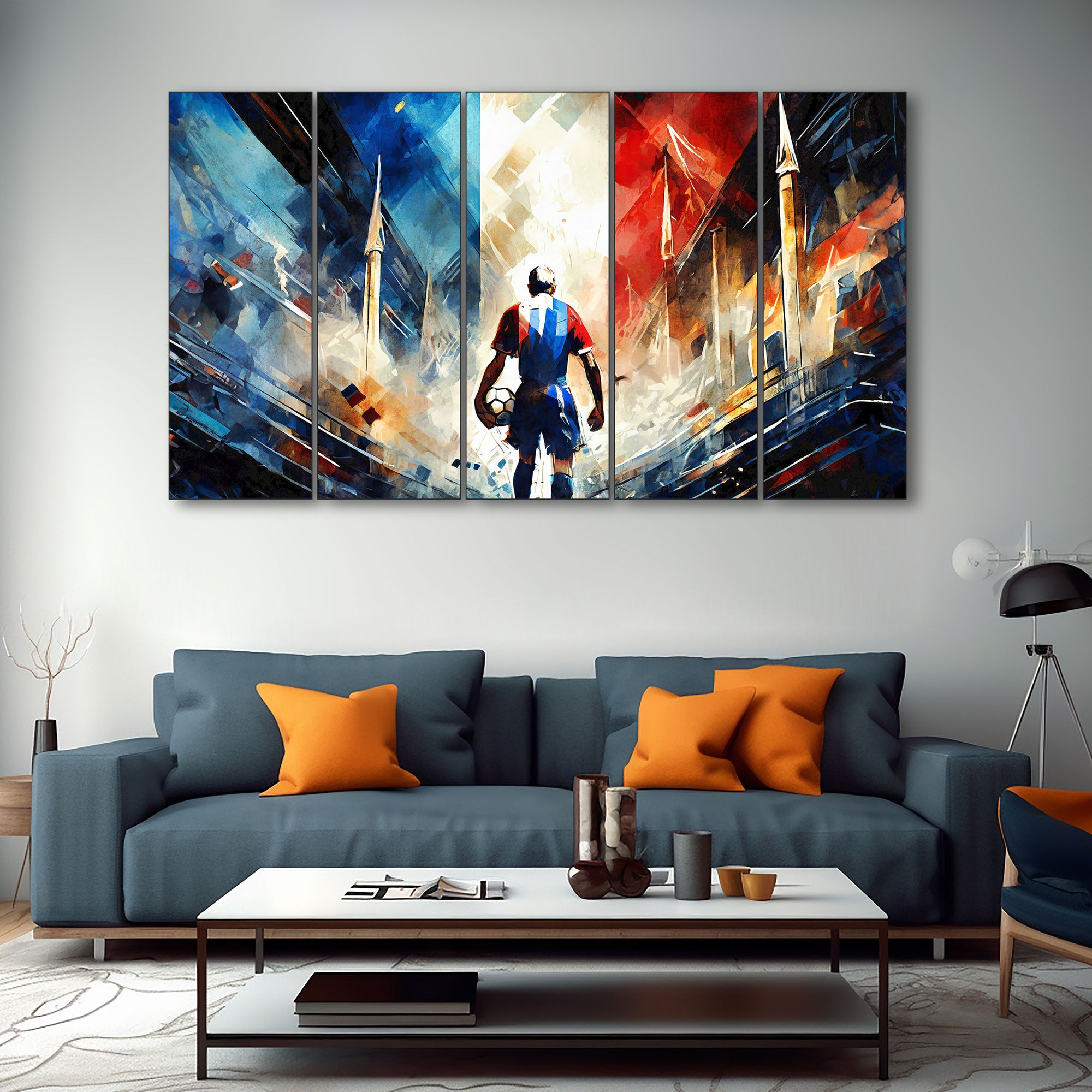 Sports Painting with frame Big Size Wall Art for living room,Bedroom,Drawing room,Hotels