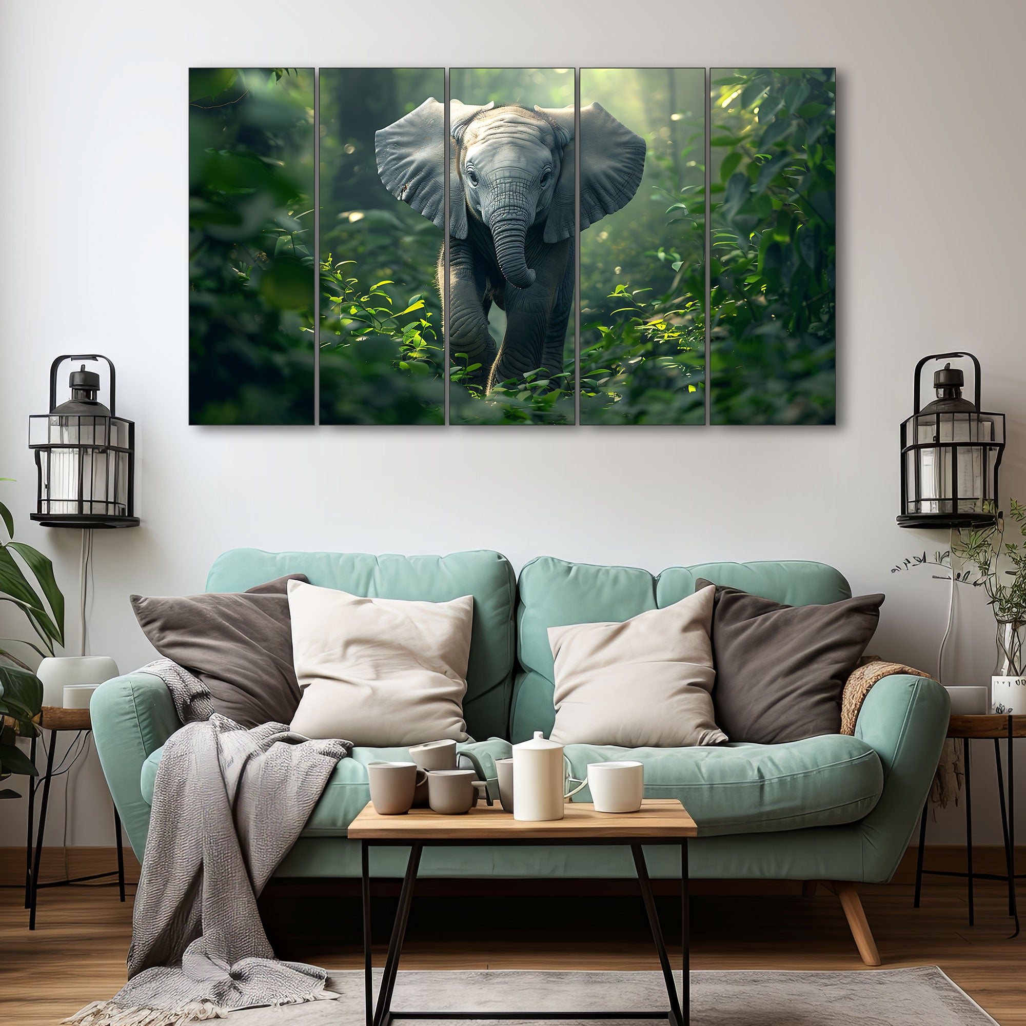 Animal Painting with frame Big Size Wall Art for living room,Bedroom,Drawing room,Hotels