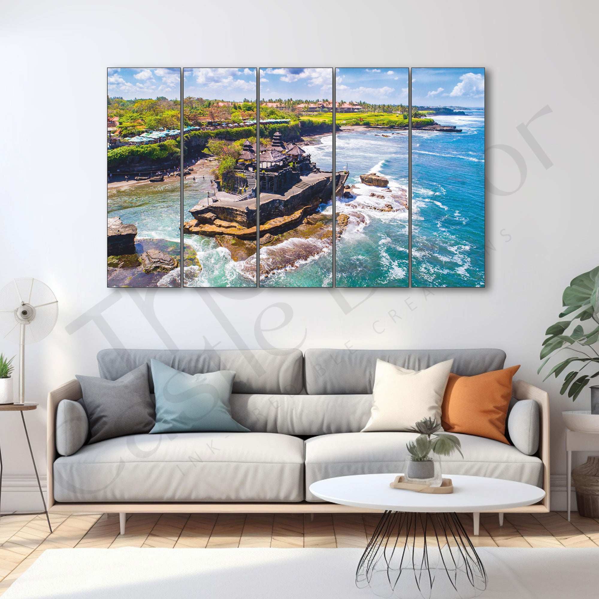 Sea Water Painting with frame Big Size Wall Art for living room,Bedroom,Drawing room,Hotels