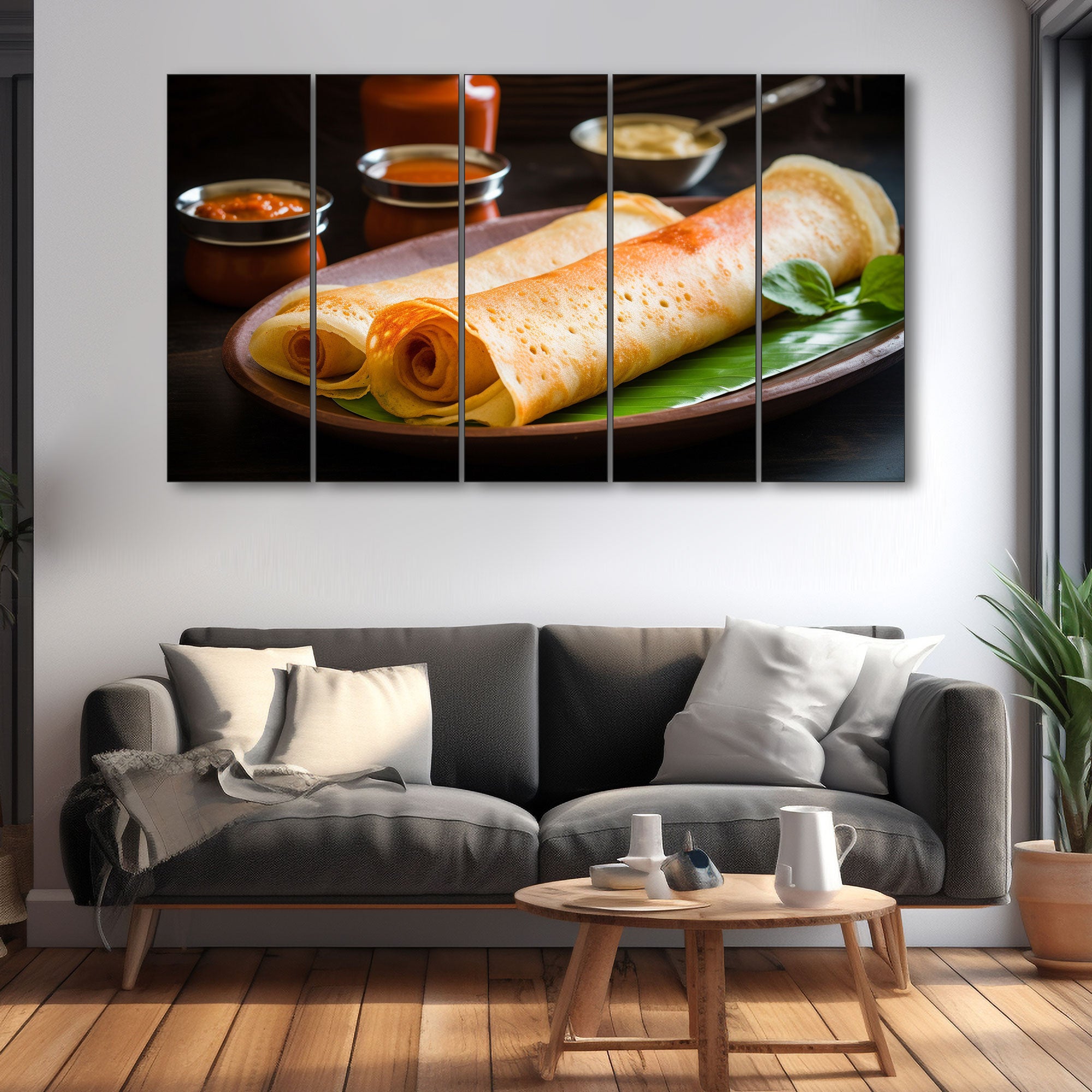 Dosa Painting with frame Big Size Wall Art for living room,Bedroom,Drawing room,Hotels