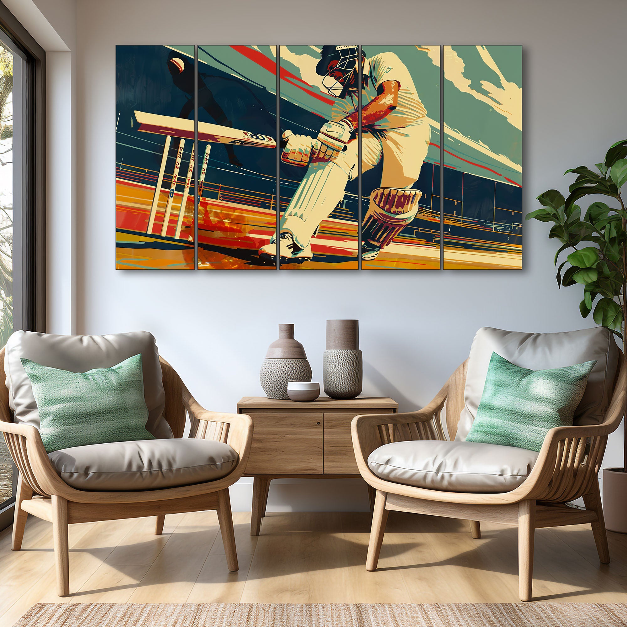 Sports Painting with frame Big Size Wall Art for living room,Bedroom,Drawing room,Hotels