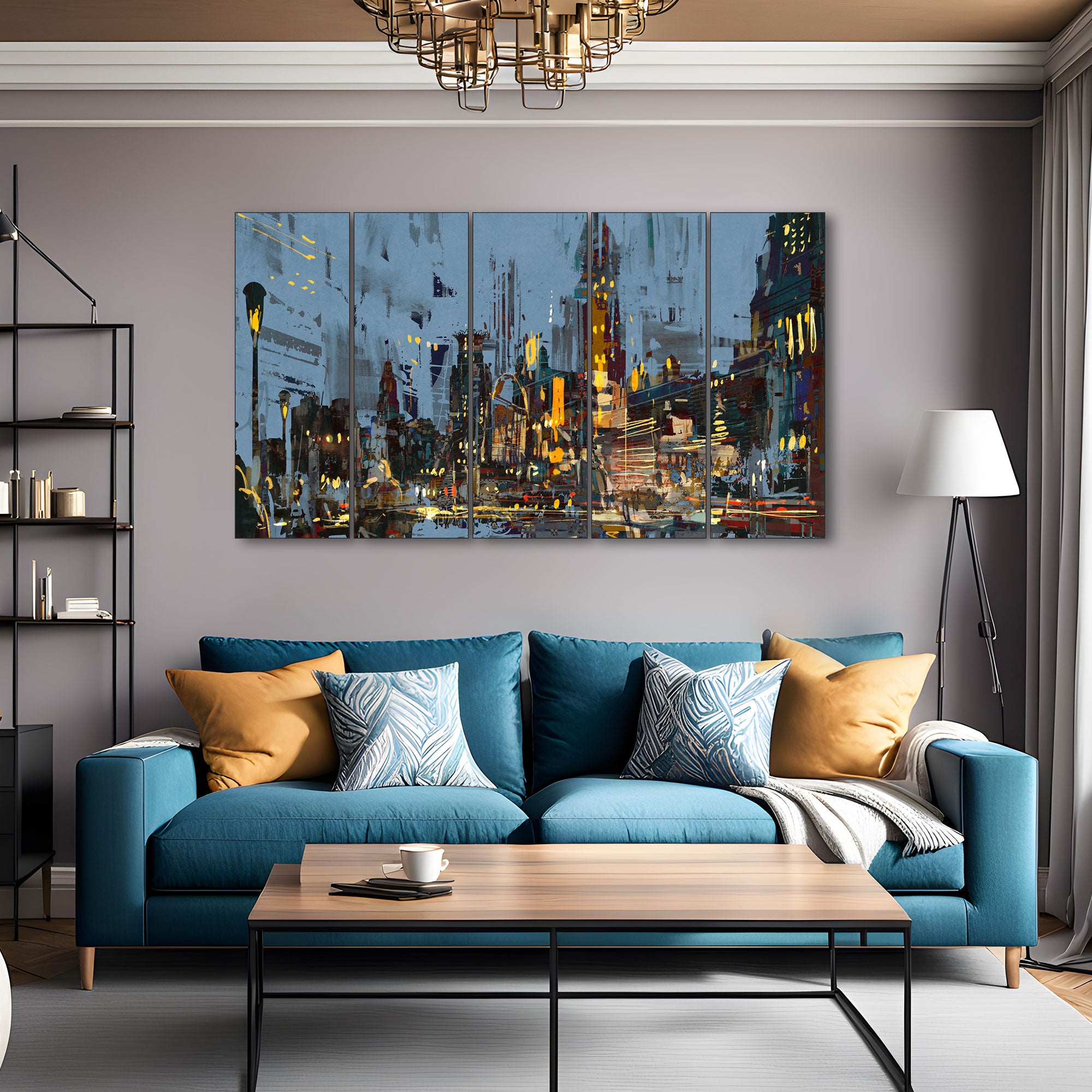 Abstract Art Painting with frame Big Size Wall Art for living room,Bedroom,Drawing room,Hotels