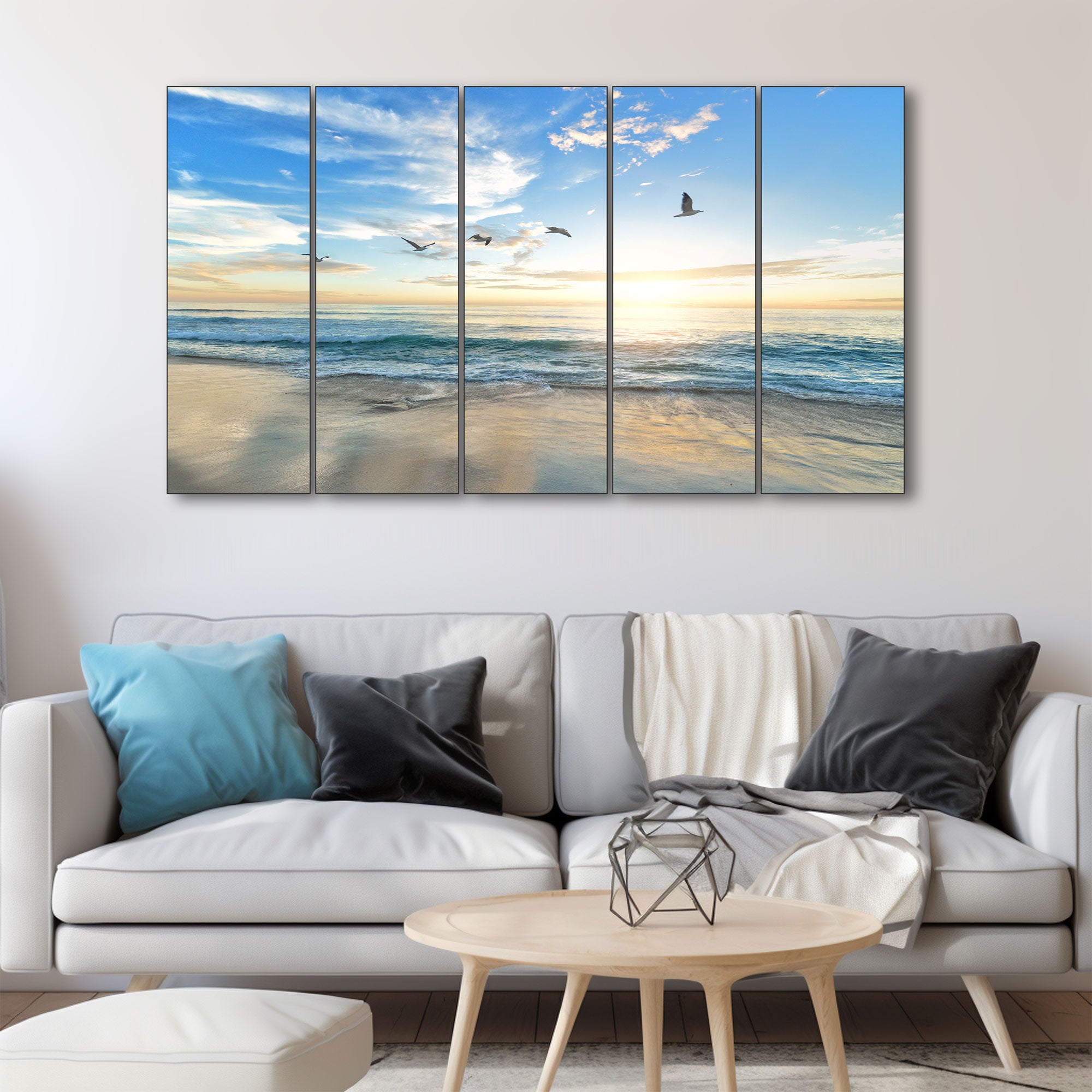 Sea Painting with frame Big Size Wall Art for living room,Bedroom,Drawing room,Hotels