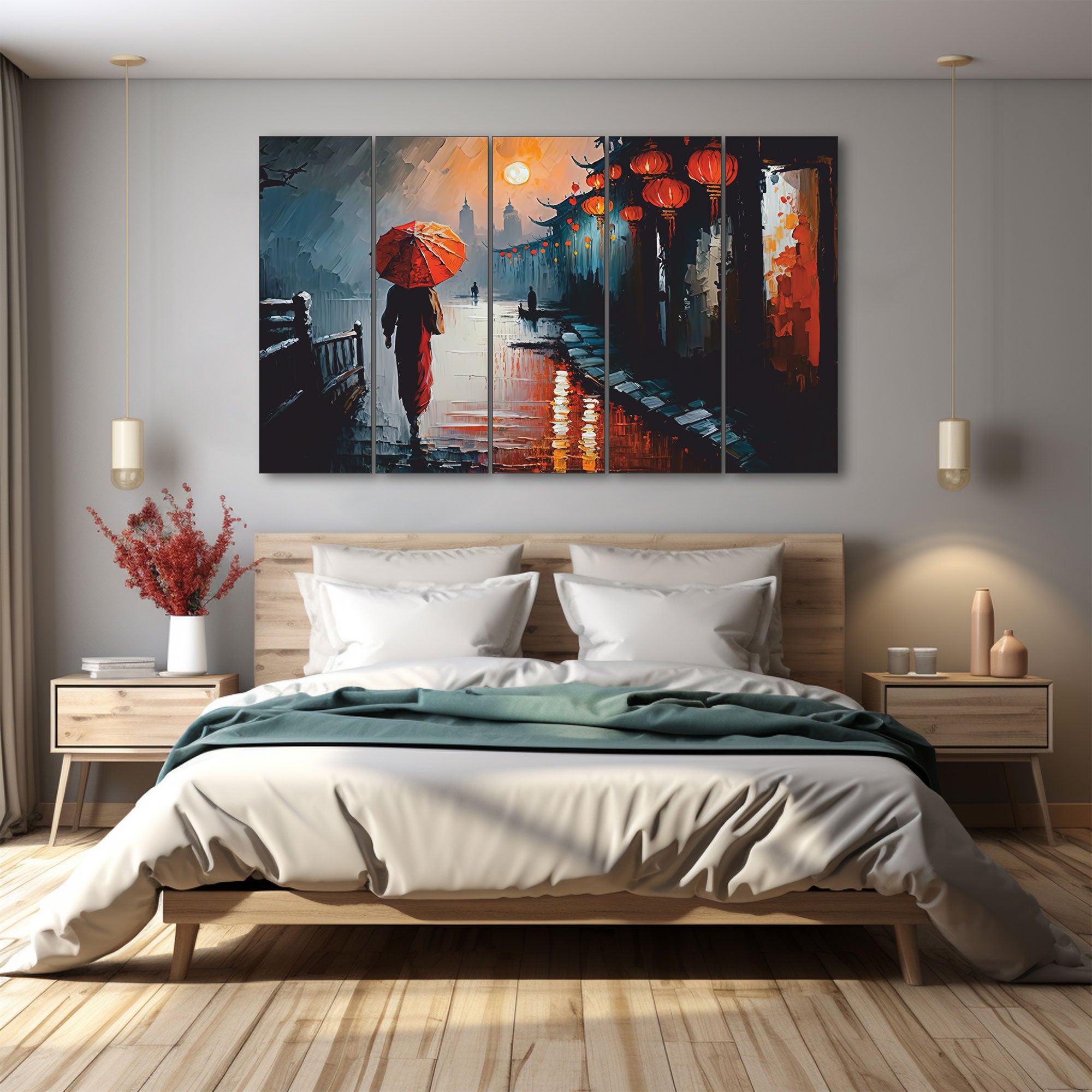 Abstract Art Painting with frame Big Size Wall Art for living room,Bedroom,Drawing room,Hotels