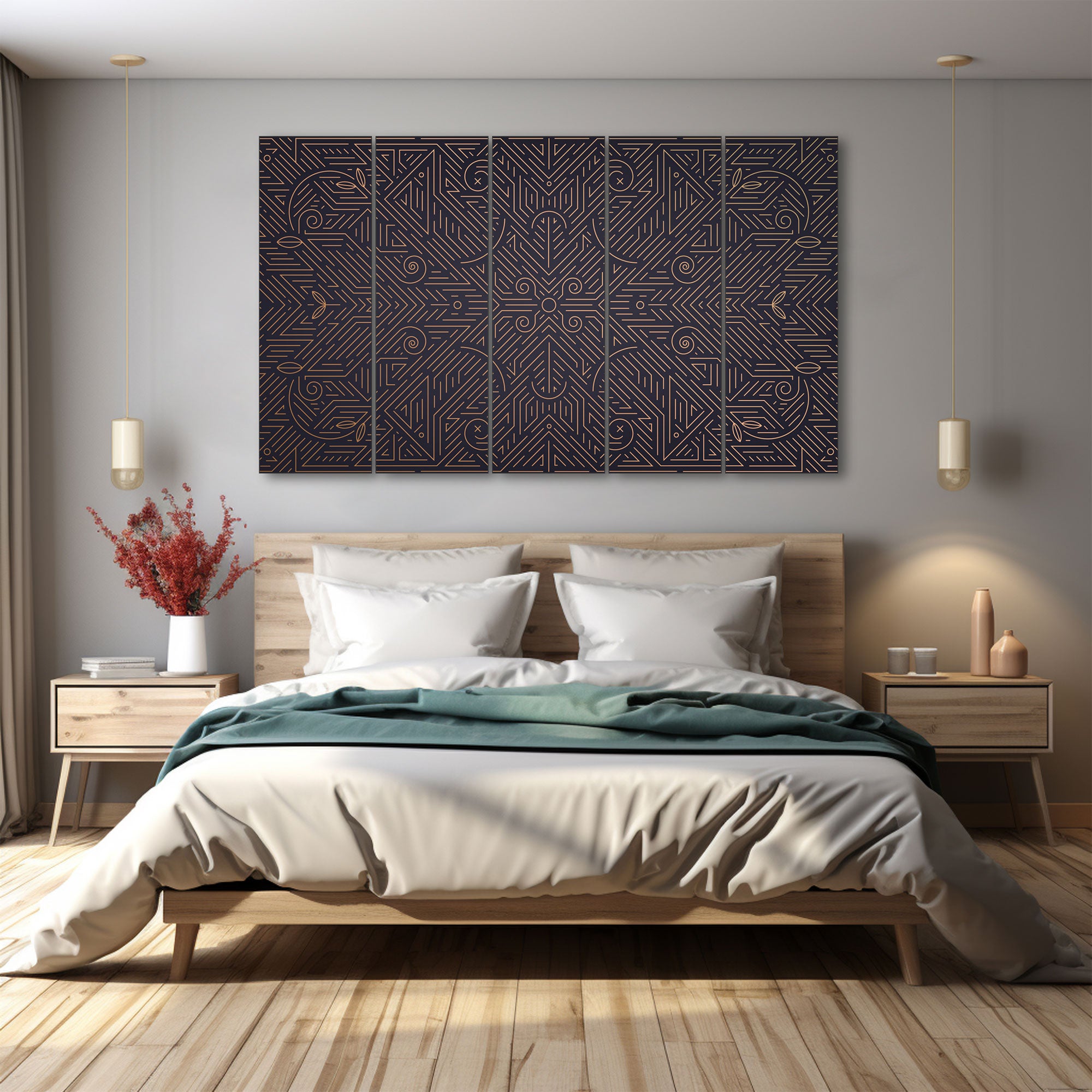 Abstract Art Painting with frame Big Size Wall Art for living room,Bedroom,Drawing room,Hotels