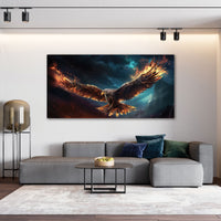 EagleAbstract Canvas painting Big Size Wall Art for living room,Bedroom,Drawing room,Hotels