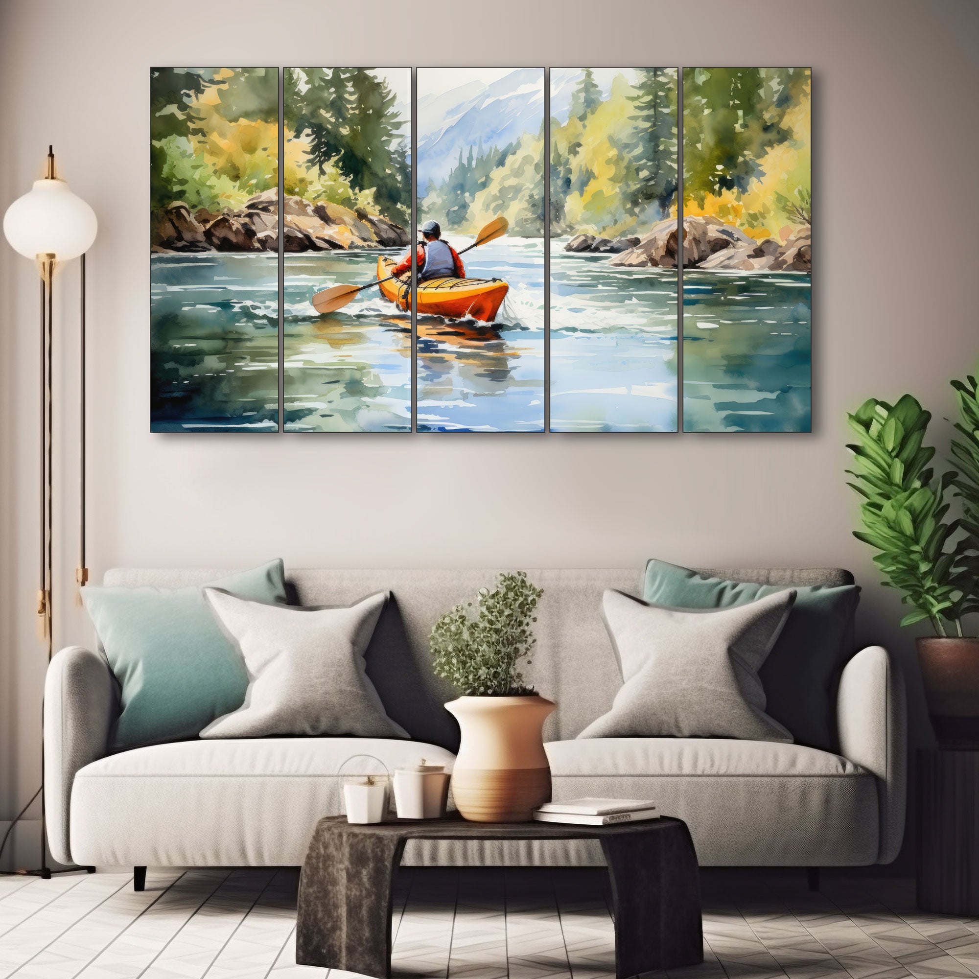 Nature Painting with frame Big Size Wall Art for living room,Bedroom,Drawing room,Hotels