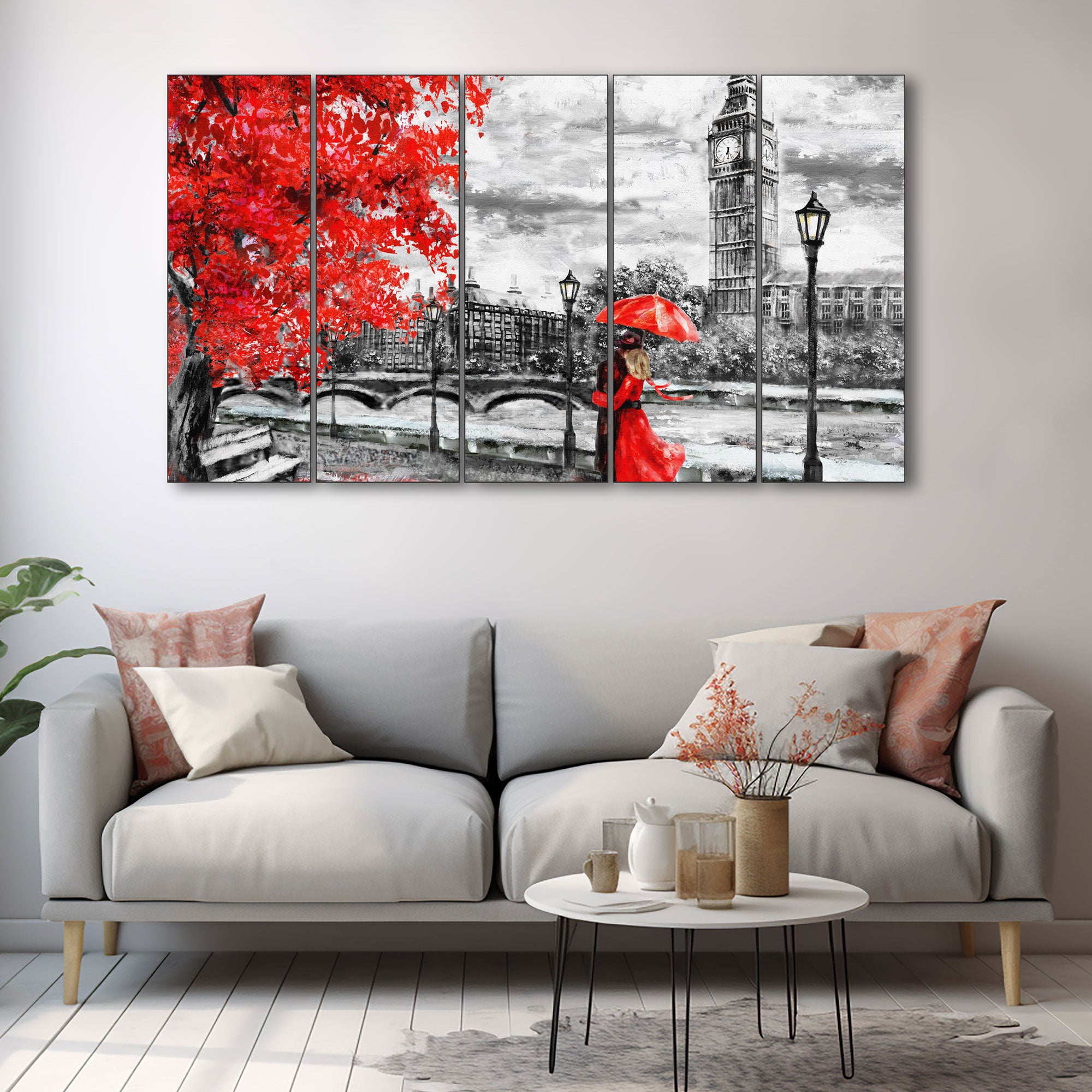 Vintage Painting with frame Big Size Wall Art for living room,Bedroom,Drawing room,Hotels