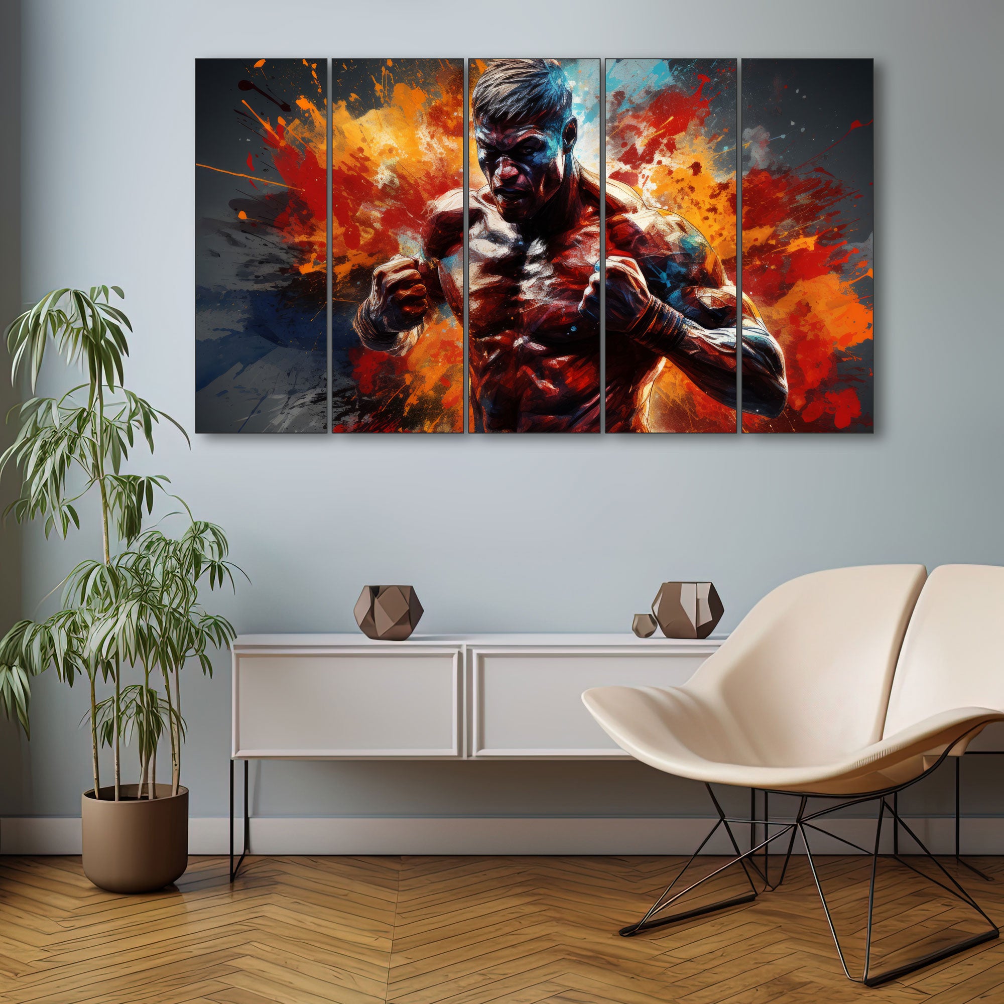 Sports Painting with frame Big Size Wall Art for living room,Bedroom,Drawing room,Hotels 27X48