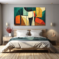 Abstract Art Painting with frame Big Size Wall Art for living room,Bedroom,Drawing room,Hotels