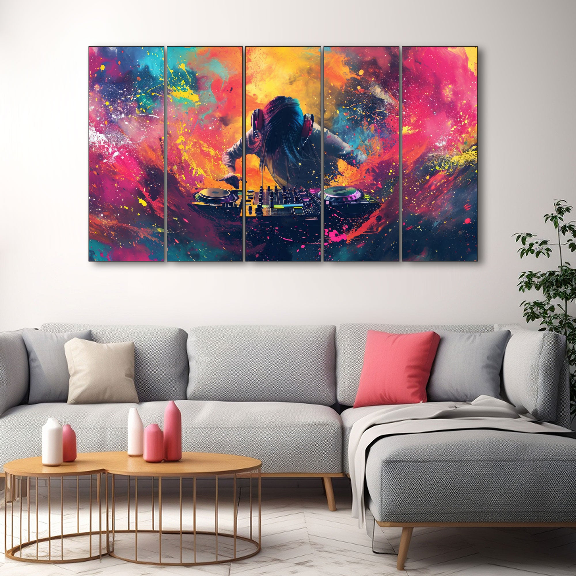 Music Painting with frame Big Size Wall Art for living room,Bedroom,Drawing room,Hotels