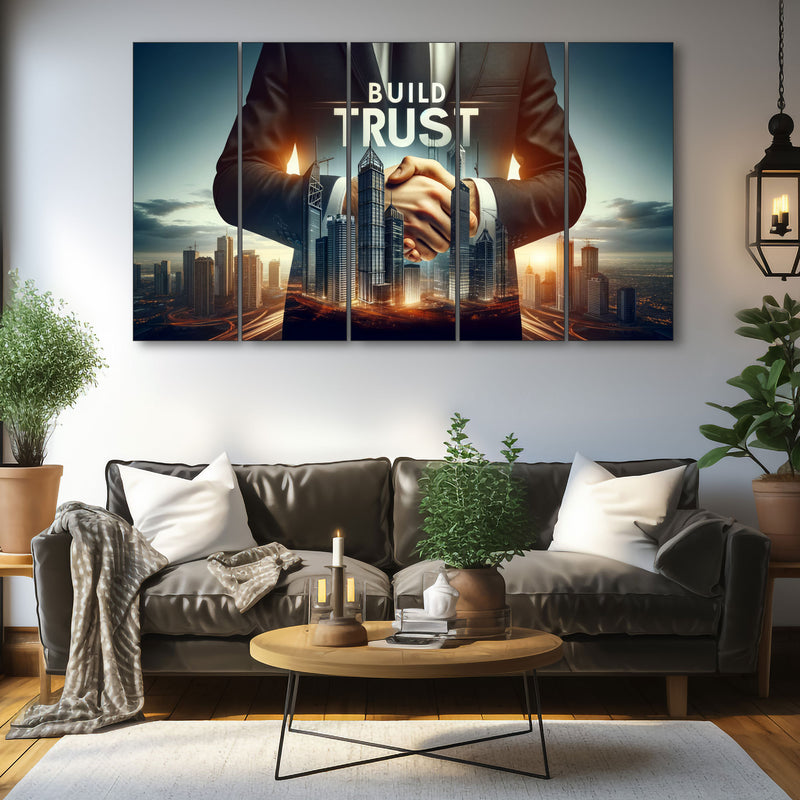 Corporate Painting with frame Big Size Wall Art for living room,Bedroom,Drawing room,Hotels 27x48