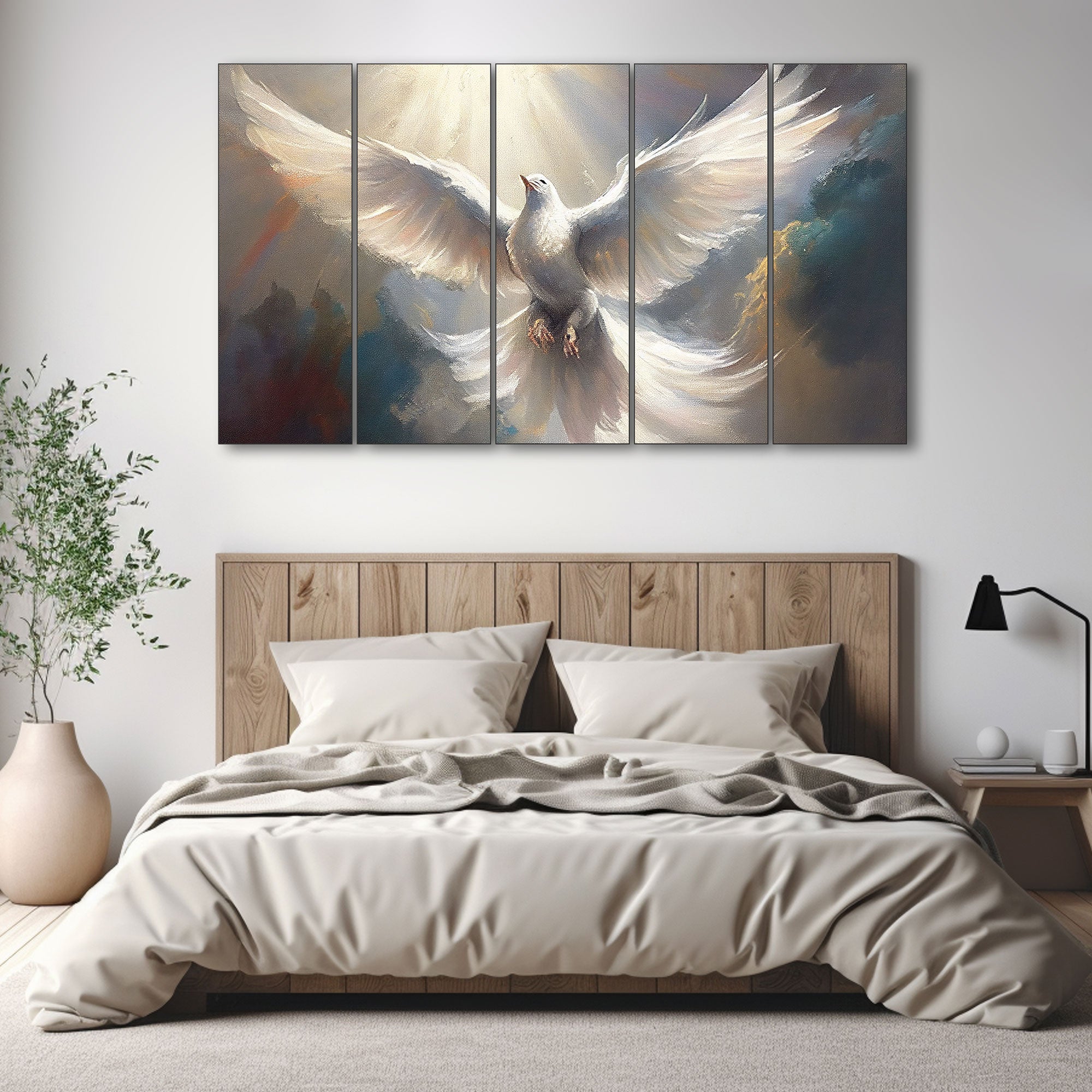 Birds Painting with frame Big Size Wall Art for living room,Bedroom,Drawing room,Hotels