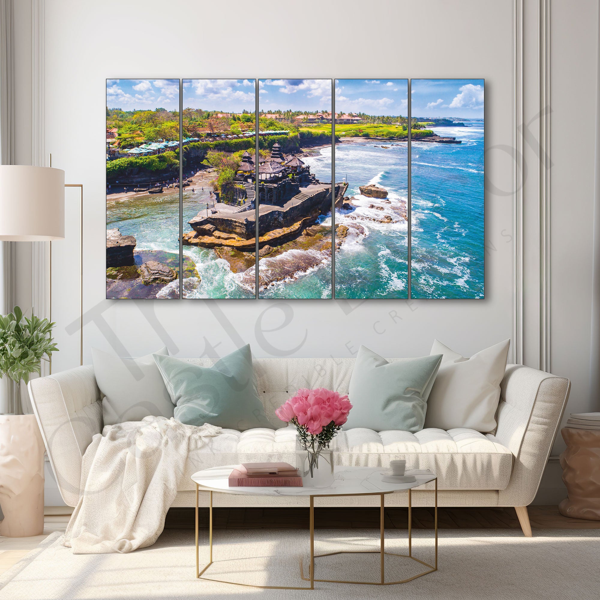 Sea Water Painting with frame Big Size Wall Art for living room,Bedroom,Drawing room,Hotels