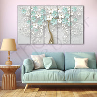 Trees Painting with frame Big Size Wall Art for living room,Bedroom,Drawing room,Hotels 36x60