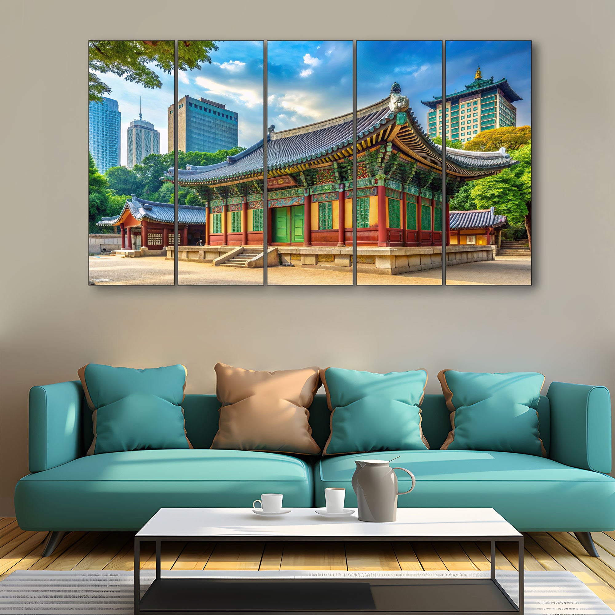 Japanese Painting with frame Big Size Wall Art for living room,Bedroom,Drawing room,Hotels