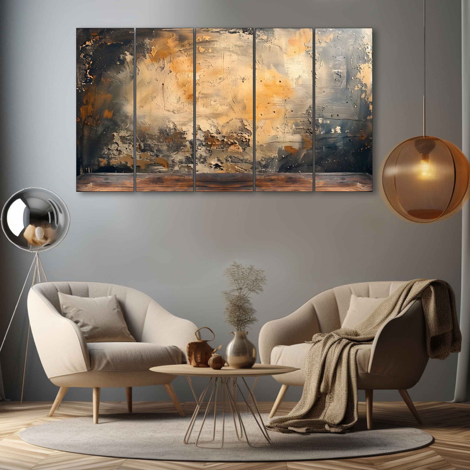 Abstract Painting with frame Big Size Wall Art for living room,Bedroom,Drawing room,Hotels