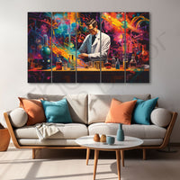 Doctors Lab Painting Set of 5 for Home Decoration