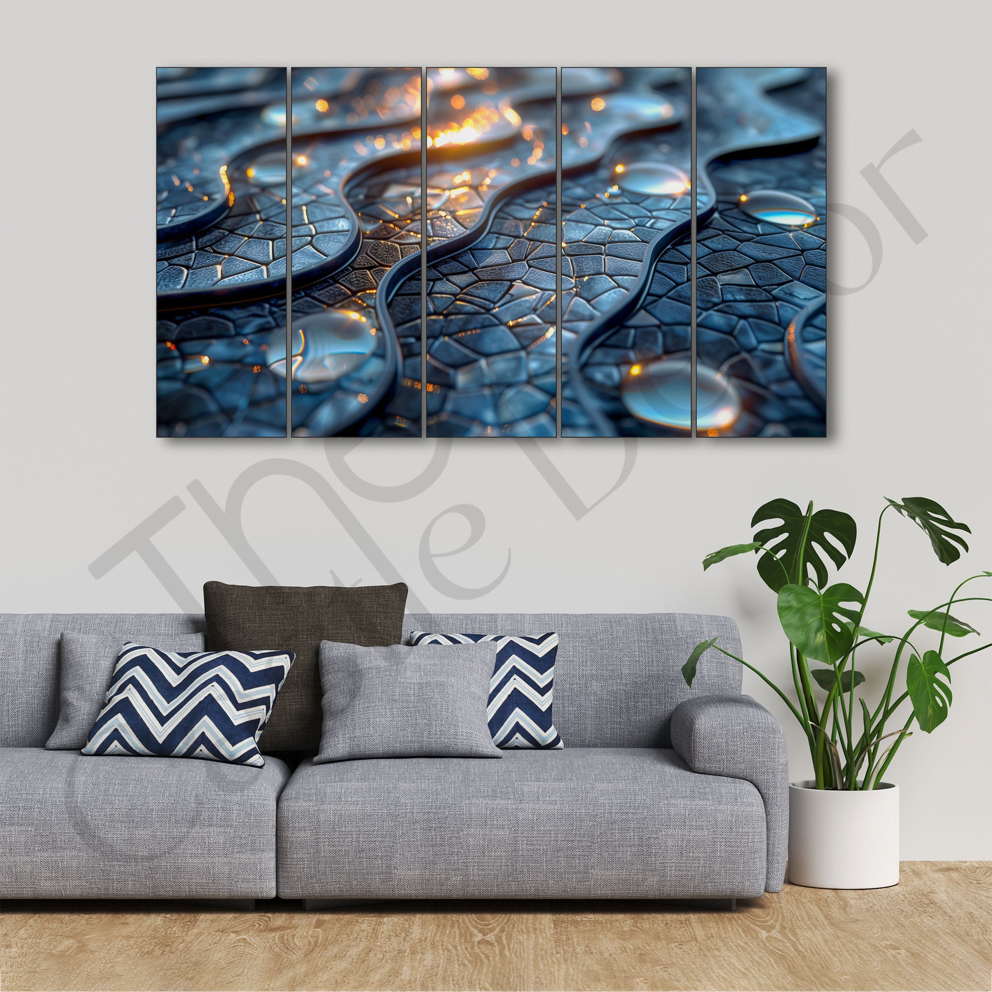 Abstract Painting with frame Big Size Wall Art for living room,Bedroom,Drawing room,Hotels