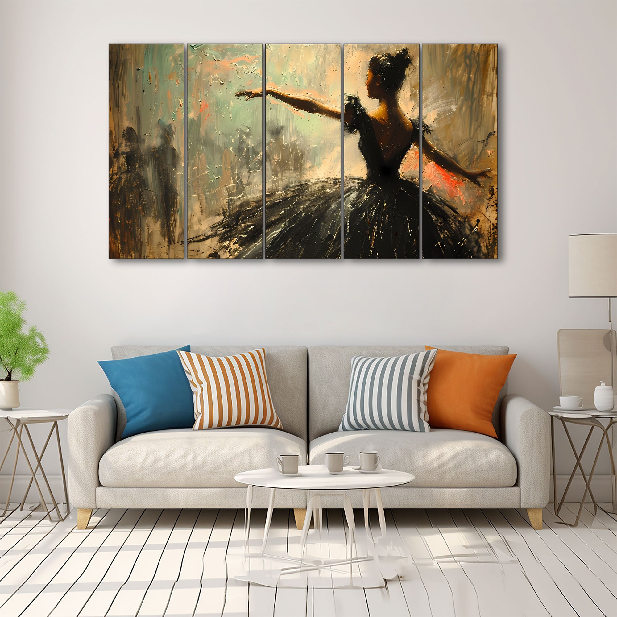 Woman Abstract Painting with frame Big Size Wall Art for living room,Bedroom,Drawing room,Hotels