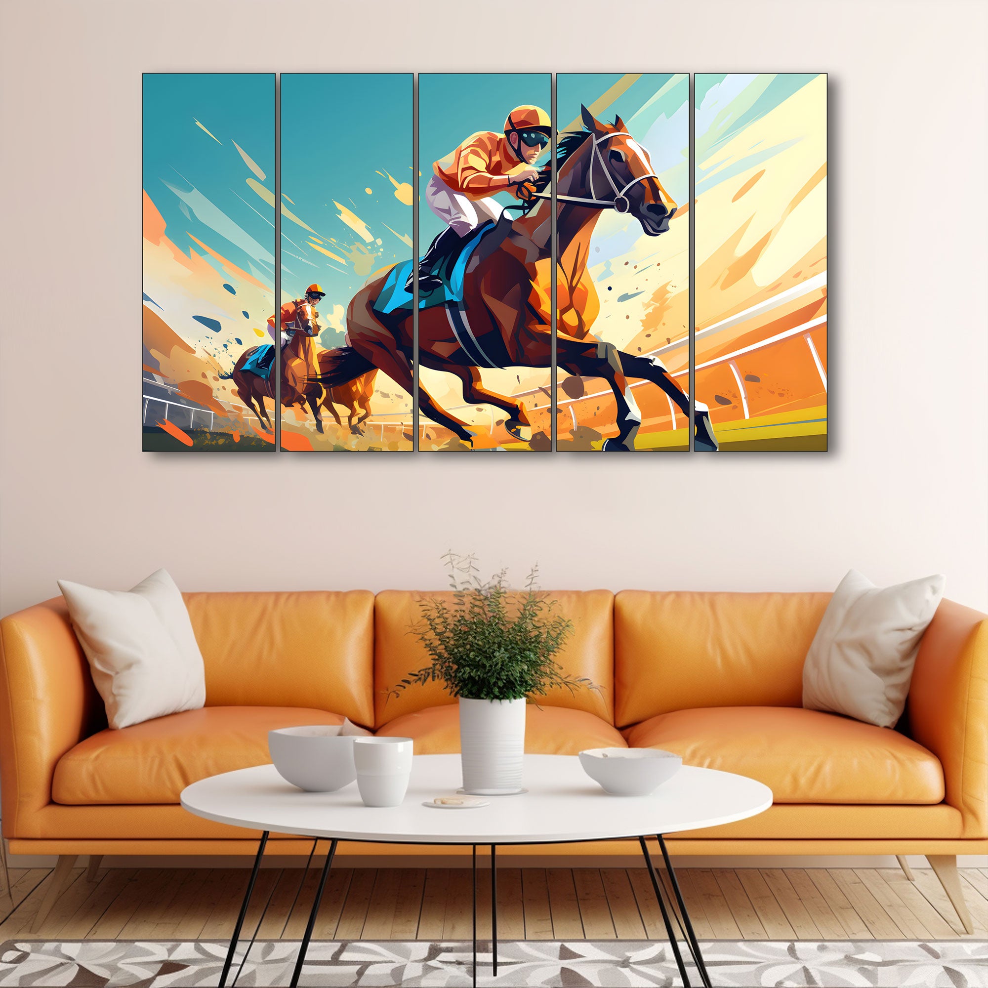 Sports Painting with frame Big Size Wall Art for living room,Bedroom,Drawing room,Hotels