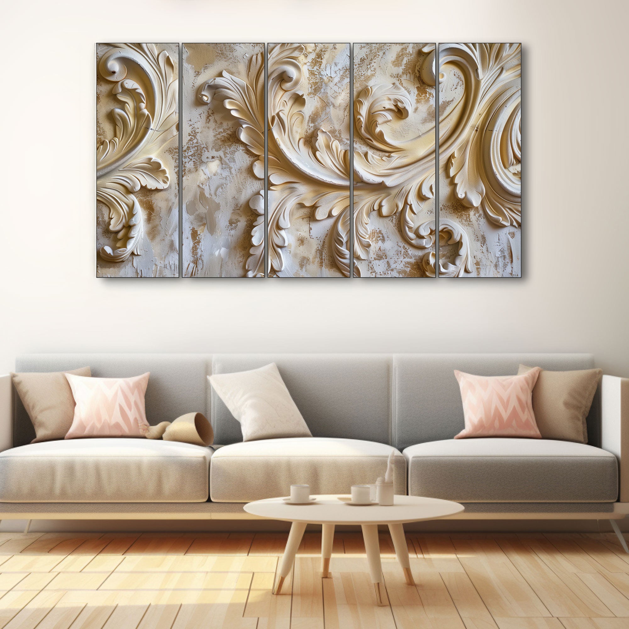 Abstract Painting with frame Big Size Wall Art for living room,Bedroom,Drawing room,Hotels