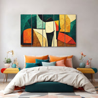Abstract Art Painting with frame Big Size Wall Art for living room,Bedroom,Drawing room,Hotels