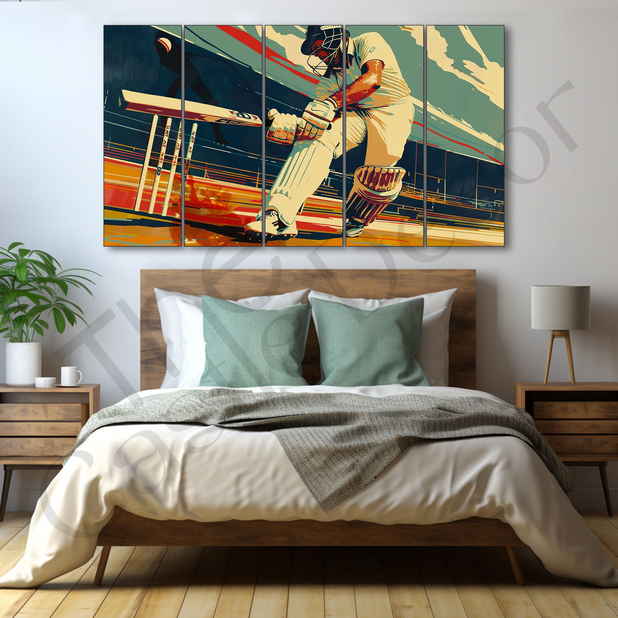 Sports Painting with frame Big Size Wall Art for living room,Bedroom,Drawing room,Hotels