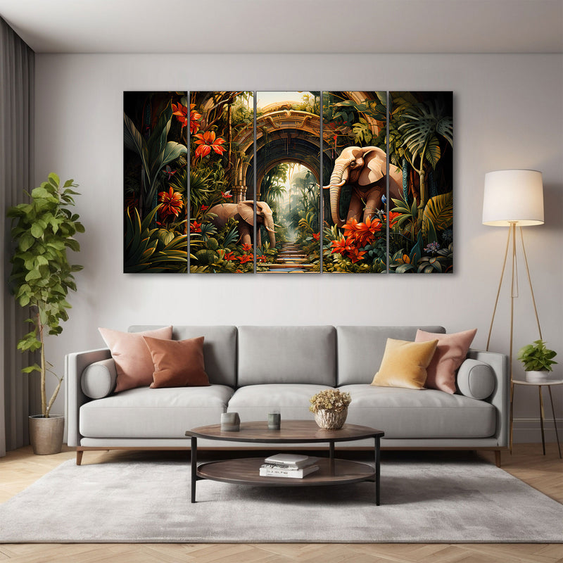 Nature Animal Painting with frame Big Size Wall Art for living room,Bedroom,Drawing room,Hotels
