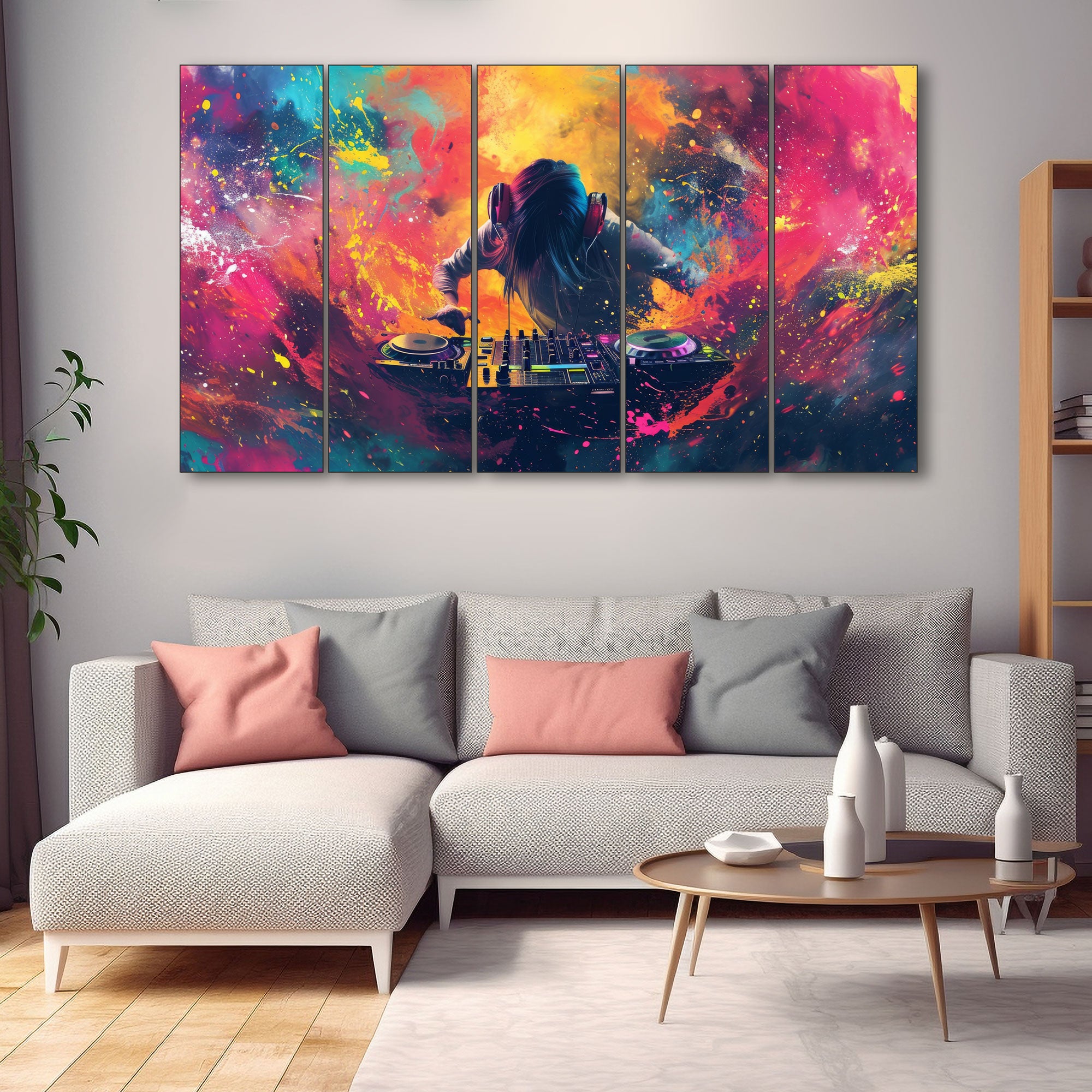 Music Painting with frame Big Size Wall Art for living room,Bedroom,Drawing room,Hotels
