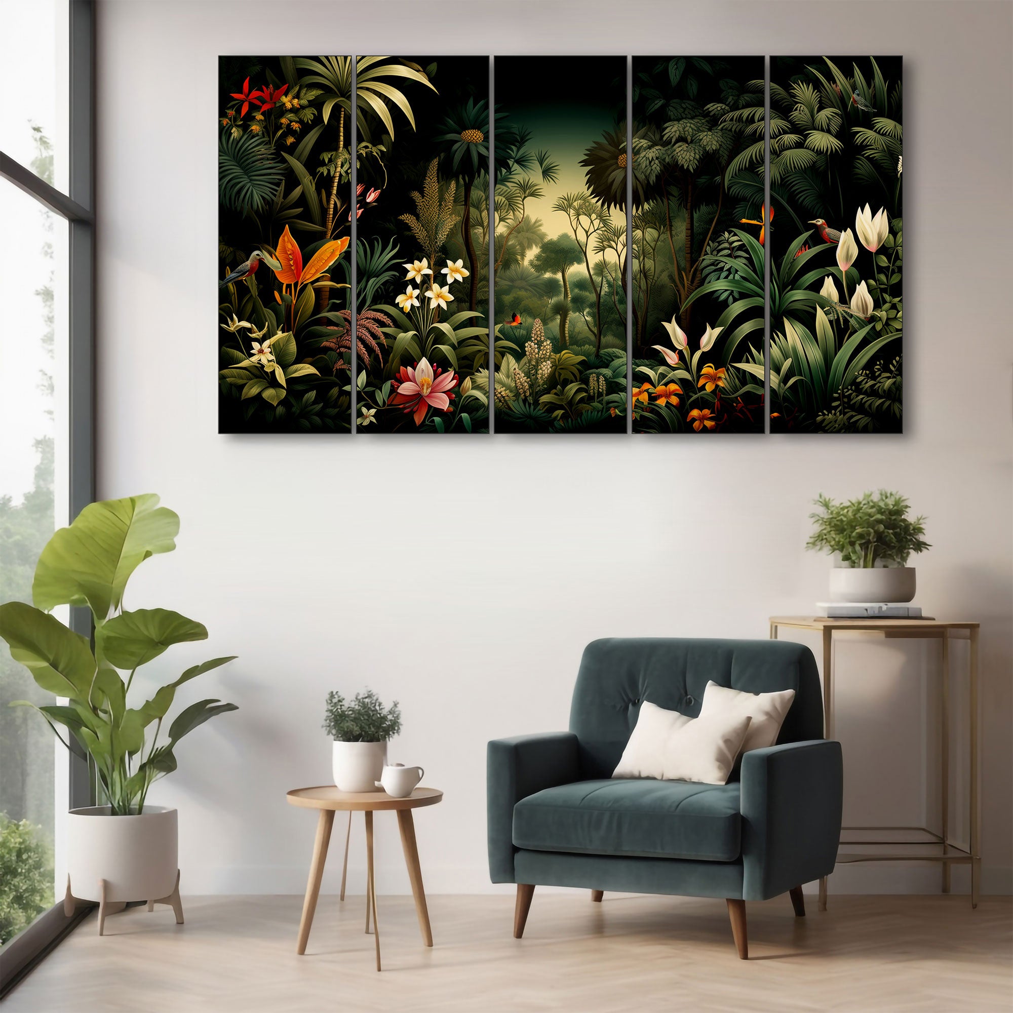 Nature Painting with frame Big Size Wall Art for living room,Bedroom,Drawing room,Hotels