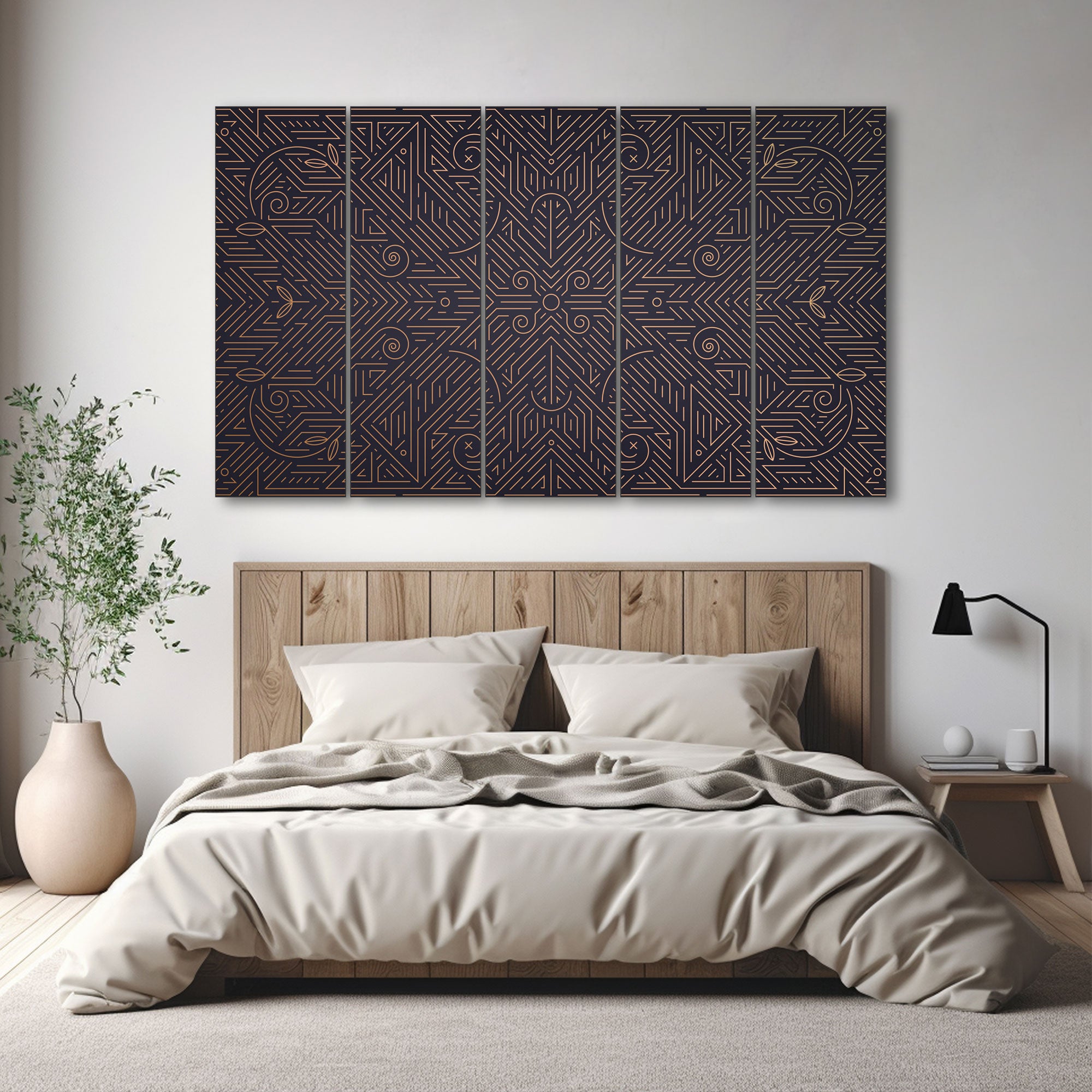 Abstract Art Painting with frame Big Size Wall Art for living room,Bedroom,Drawing room,Hotels