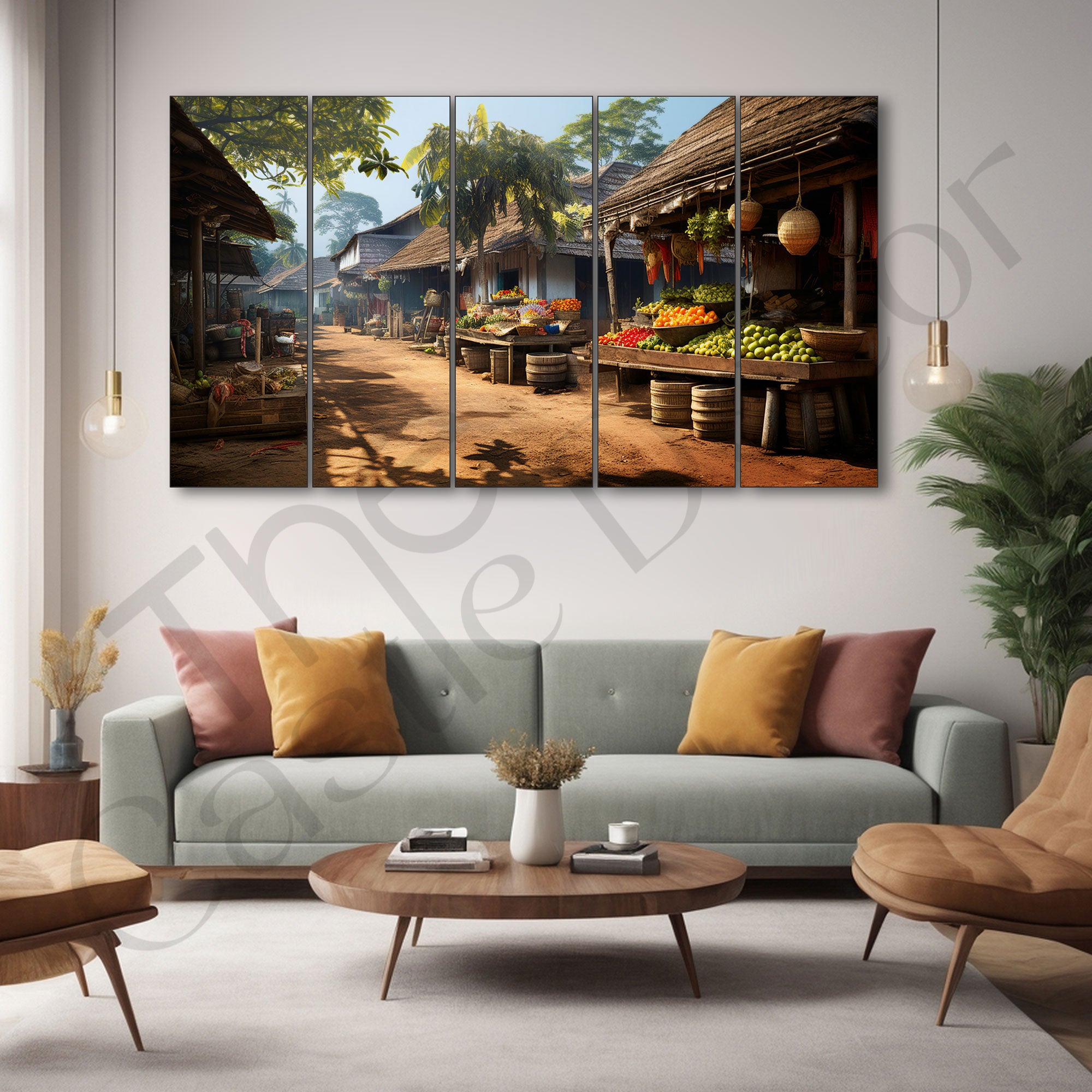 Nature Painting with frame Big Size Wall Art for living room,Bedroom,Drawing room,Hotels