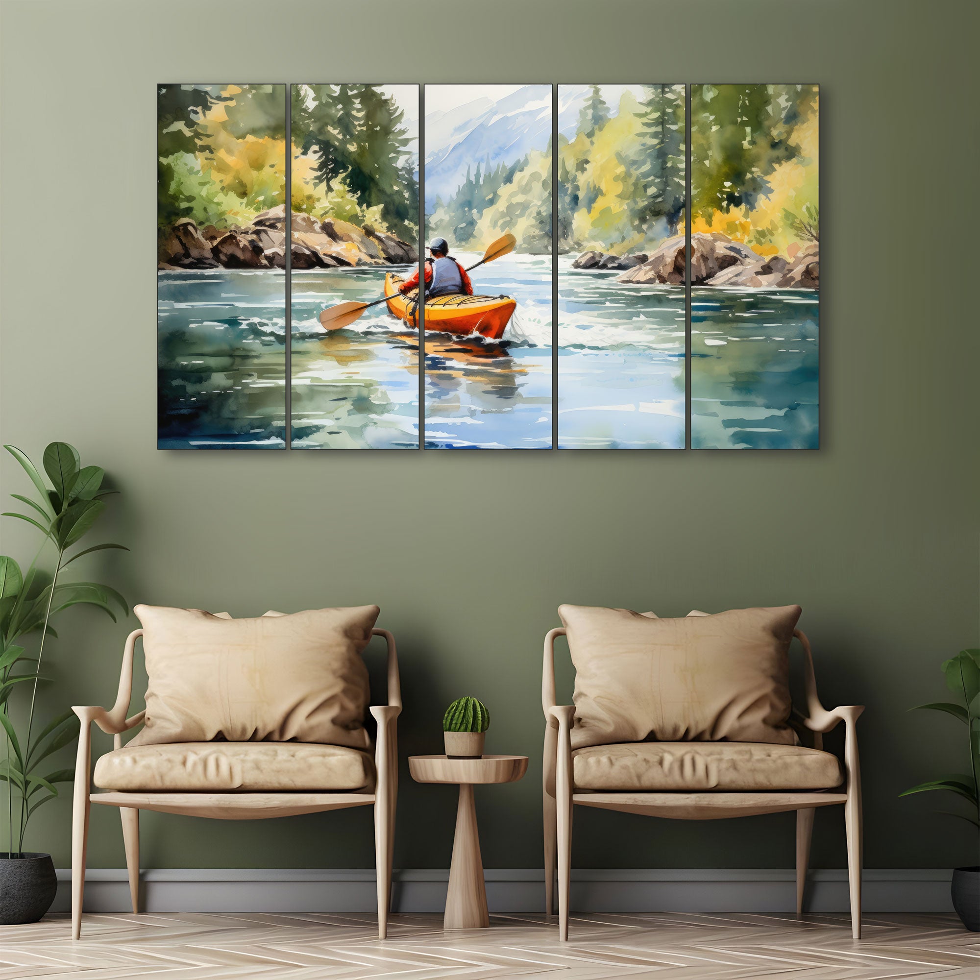 Nature Painting with frame Big Size Wall Art for living room,Bedroom,Drawing room,Hotels