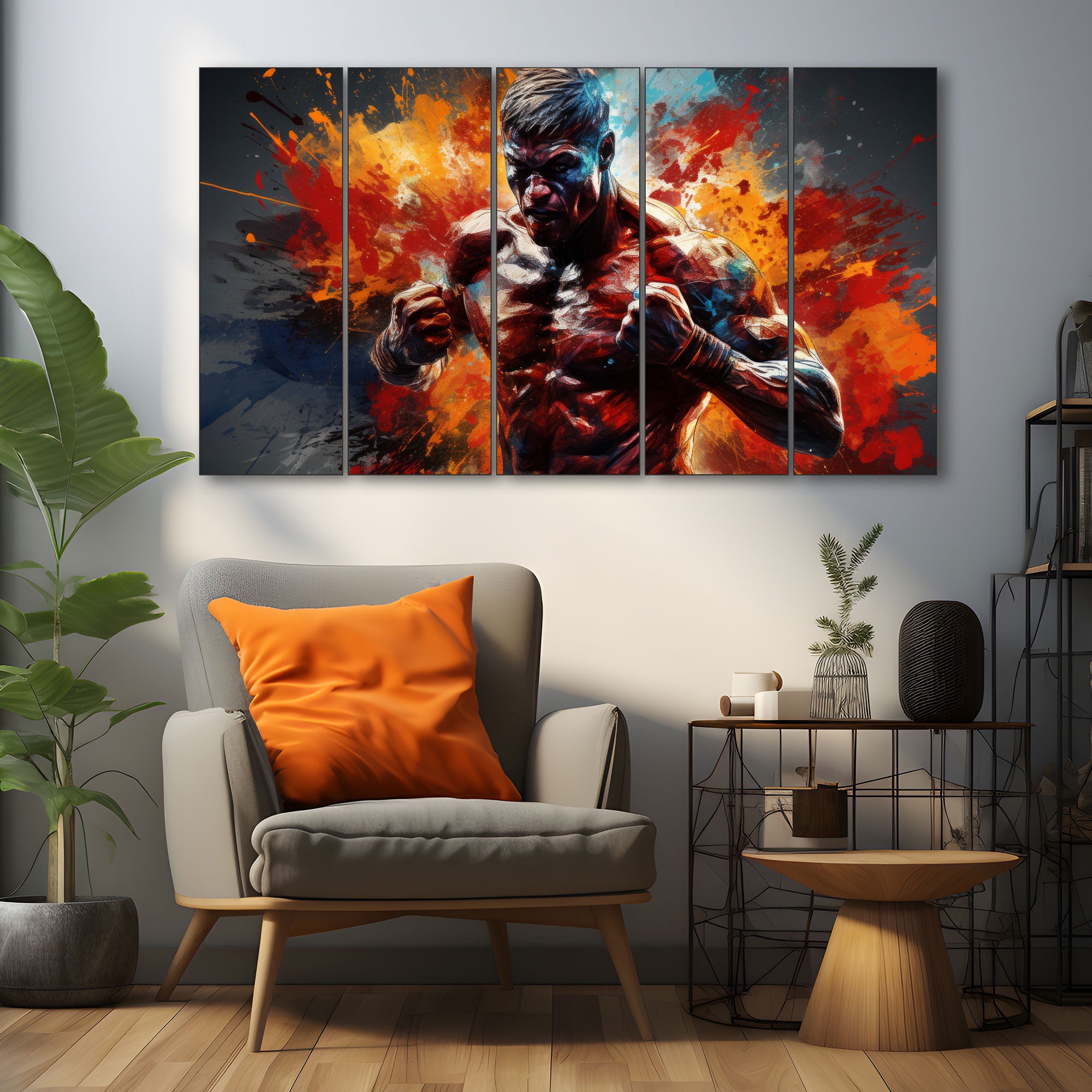 Sports Painting with frame Big Size Wall Art for living room,Bedroom,Drawing room,Hotels 27X48