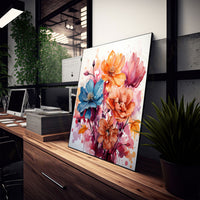 Flower painting with frame Big Size Wall Art for living room,Bedroom,Drawing room,Hotels